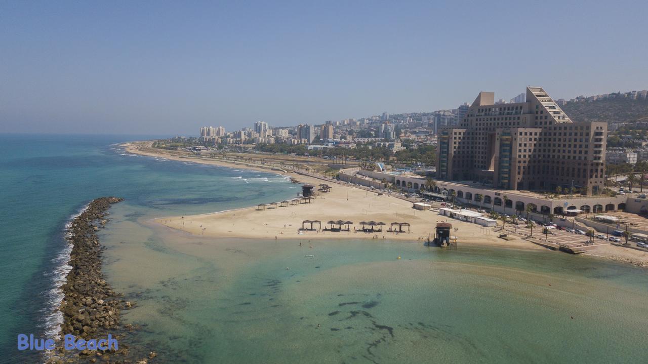 מגדל אלמוג חיפה - דירות "בלו ביץ'" על הים Exterior foto